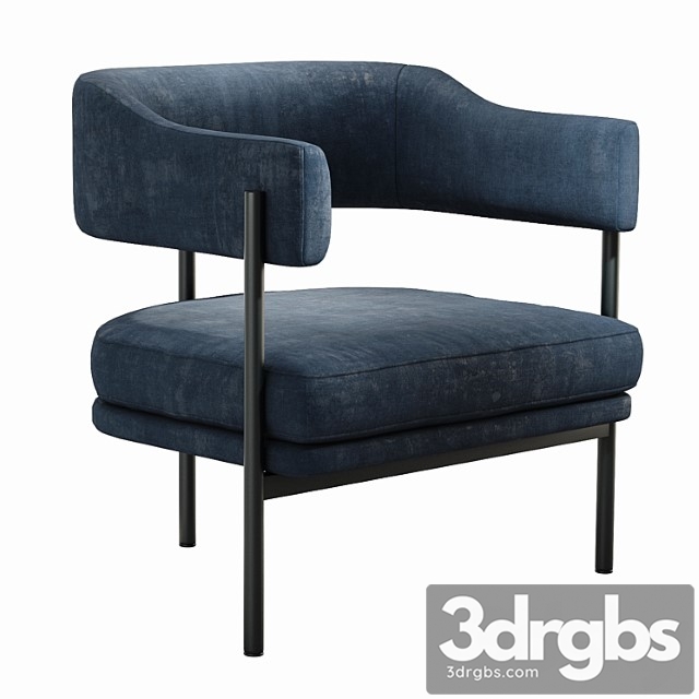 Isabella Chair Simon James 3 3dsmax Download - thumbnail 1