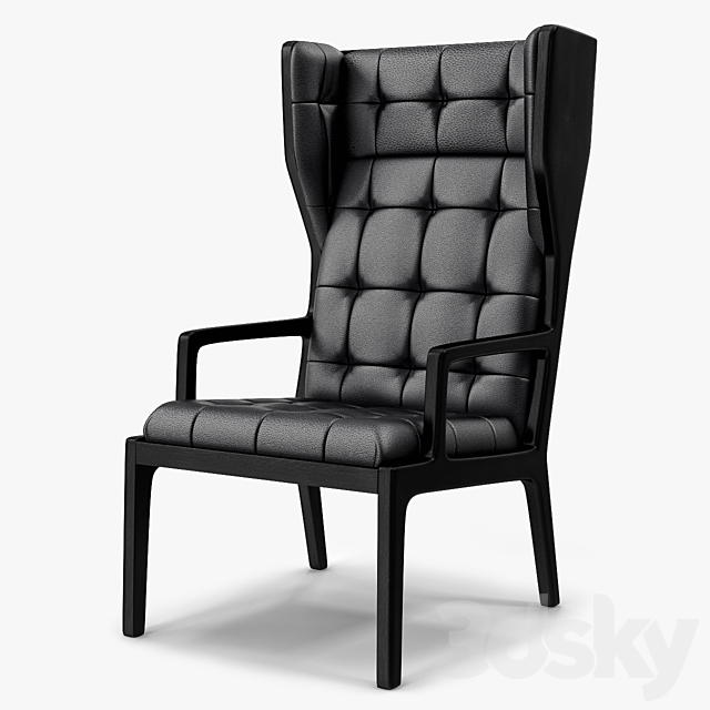 James Wingback 3DS Max Model - thumbnail 2