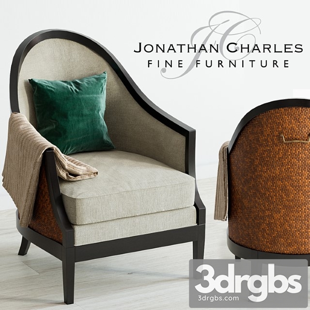 Jonathan charles – 500036 armchair 3dsmax Download - thumbnail 1