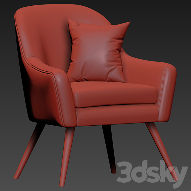 Joybird armchair 3DSMax File - thumbnail 3