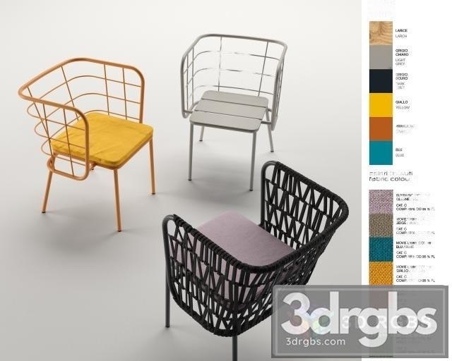 Jujube SP INT Armchair 3dsmax Download - thumbnail 1