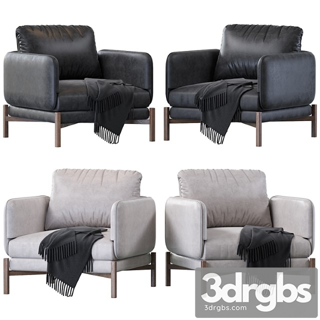 Jules Armchair 3dsmax Download - thumbnail 1