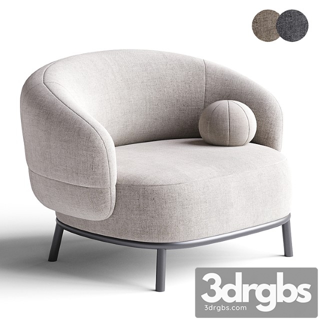 Juliet Armchair 3dsmax Download - thumbnail 1