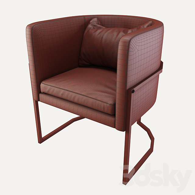 Julius Chair by DUISTT 3DSMax File - thumbnail 3