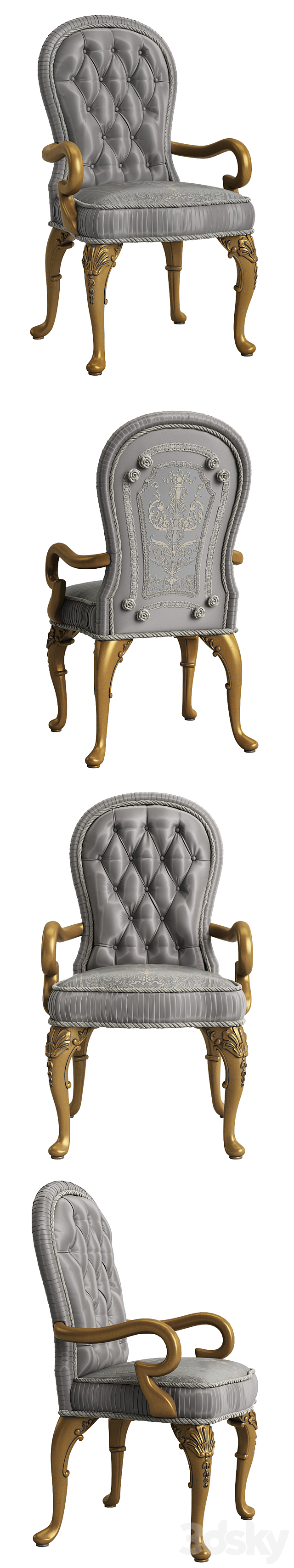 Jumbo Collection CAN -15 armchair 3DSMax File - thumbnail 2