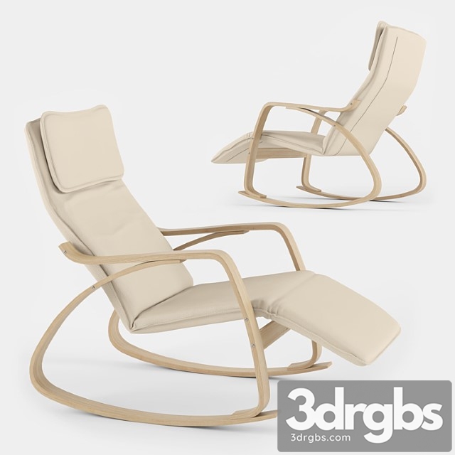 Jysk viby rocking armchair 3dsmax Download - thumbnail 1