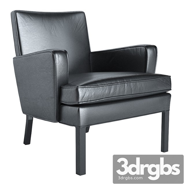 Kaare klint easy chair 3dsmax Download - thumbnail 1