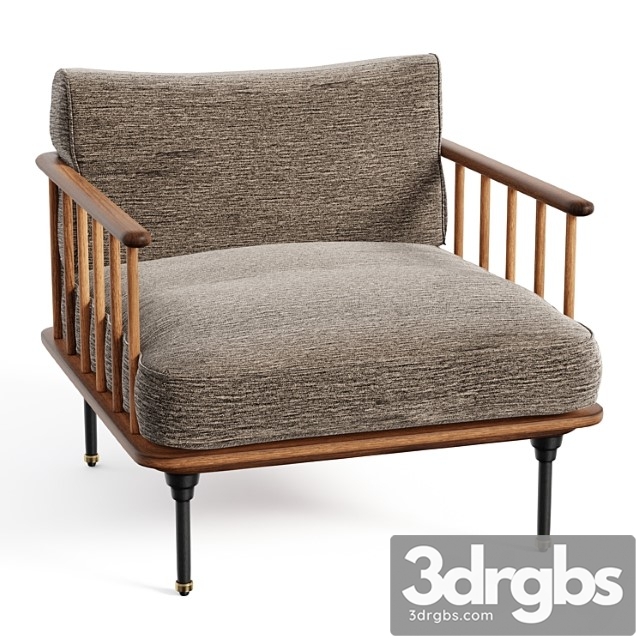 Kalmar armchair 3dsmax Download - thumbnail 1