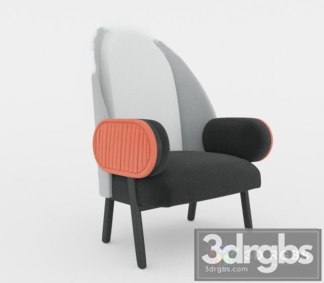 Kalpakian Armchair 3dsmax Download - thumbnail 1