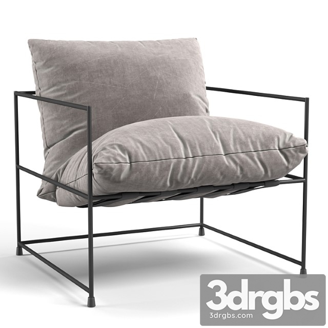 Kare armchair cornwall 3dsmax Download - thumbnail 1