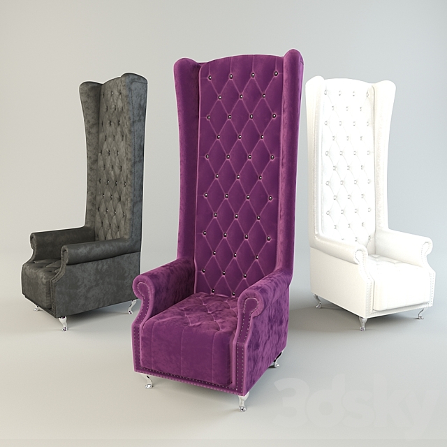 KARE DESIGN – Arm Chair QUEEN 3DSMax File - thumbnail 1