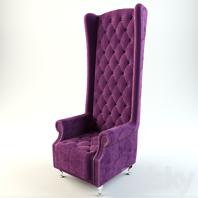 KARE DESIGN – Arm Chair QUEEN 3DSMax File - thumbnail 2