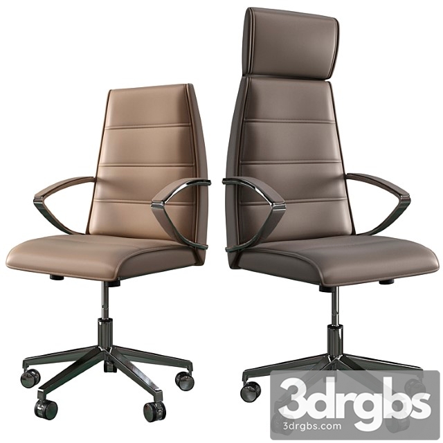 Kastel klivia office armchair 3dsmax Download - thumbnail 1