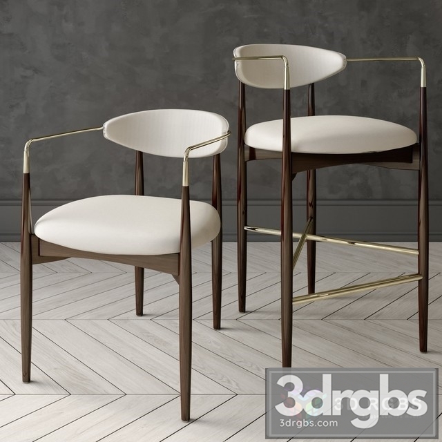 Kimberly Denman Leto Chair 3dsmax Download - thumbnail 1