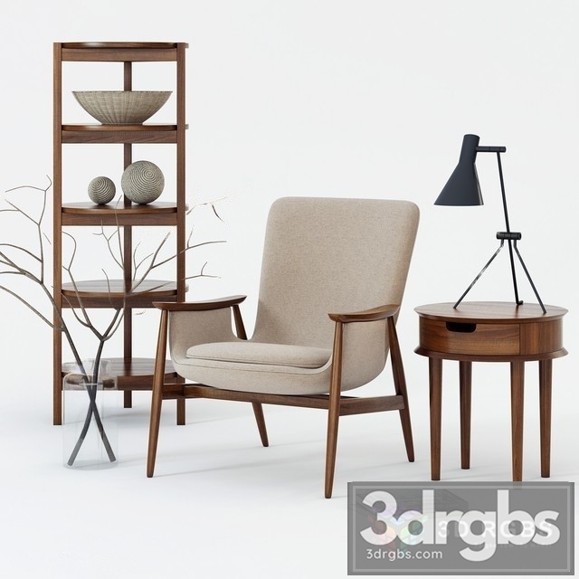 Klemens Chair 3dsmax Download - thumbnail 1