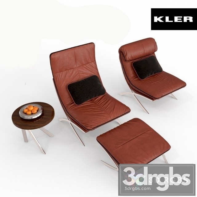 Kler Habanera Armchair 3dsmax Download - thumbnail 1