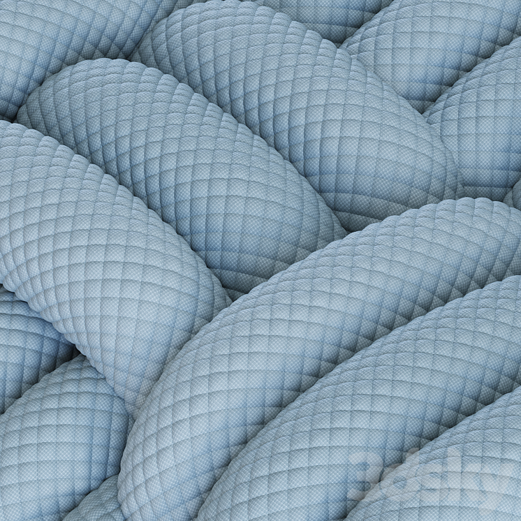 Knitty Lounge Chair by Moooi 3DS Max Model - thumbnail 2