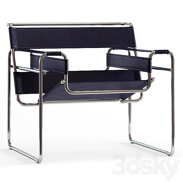 Knoll _ Wassily Chair 3ds Max - thumbnail 1