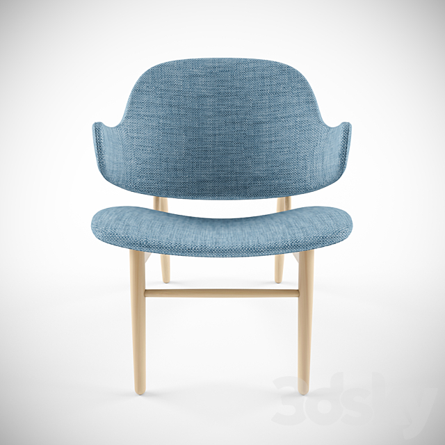 Kofod-Larsen Easy Chair 3DSMax File - thumbnail 2