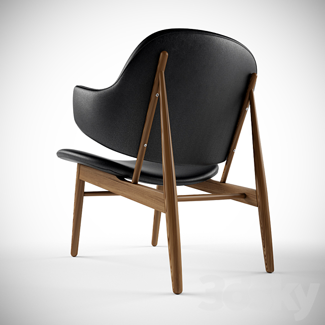 Kofod-Larsen Easy Chair 3DSMax File - thumbnail 3