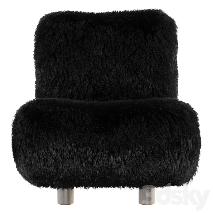 Konichin Chair Fur 3DS Max - thumbnail 2