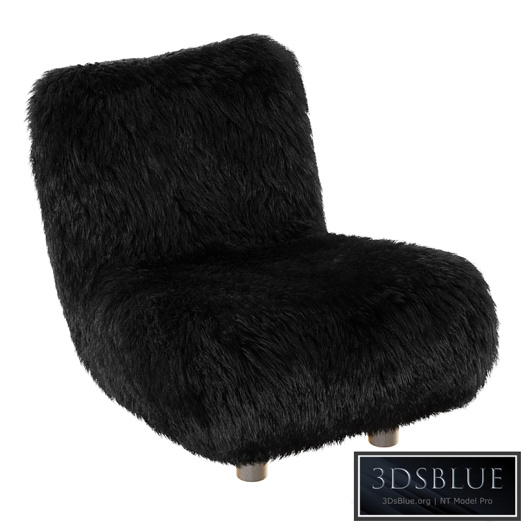 Konichin Chair Fur 3DS Max - thumbnail 3