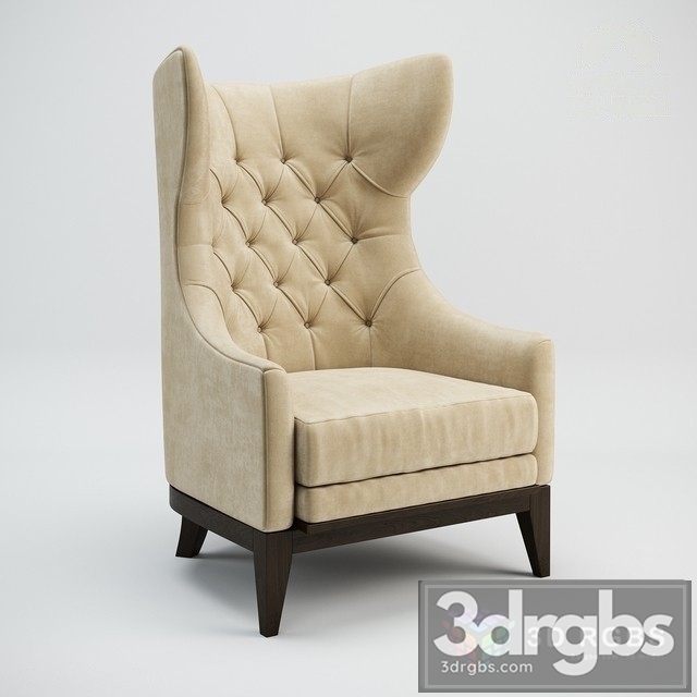 Kudu Armchair 3dsmax Download - thumbnail 1