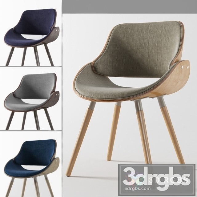 La Paloma Armchair 3dsmax Download - thumbnail 1