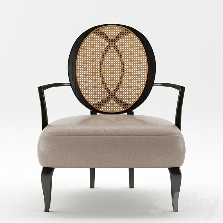 La pausa armchair by Christopher Guy 3DS Max Model - thumbnail 1