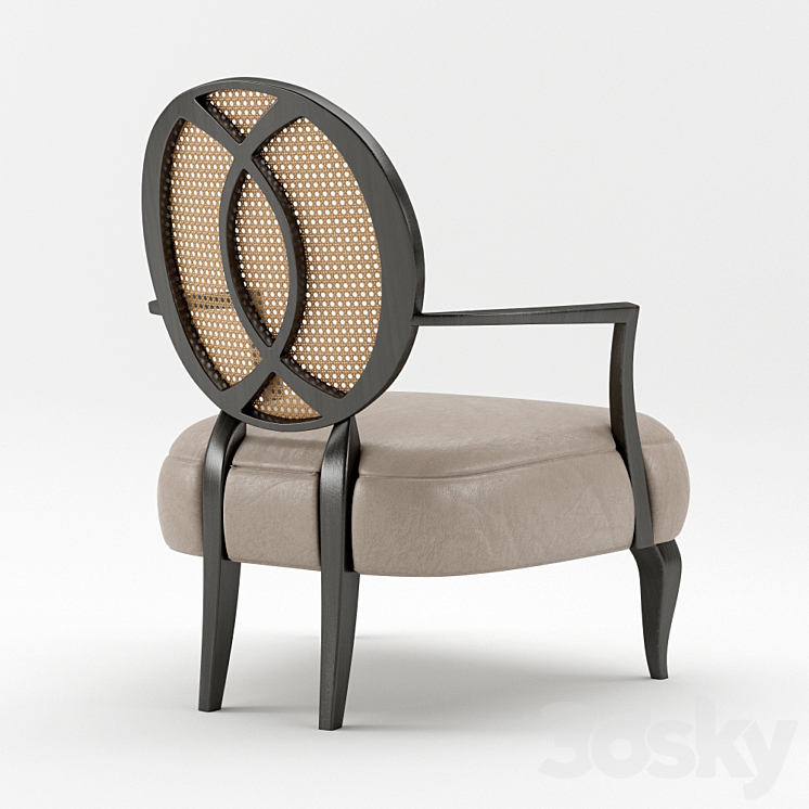 La pausa armchair by Christopher Guy 3DS Max Model - thumbnail 2