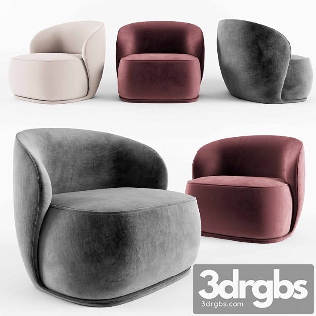 La pipe lounge chair 3dsmax Download - thumbnail 1