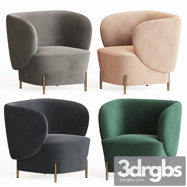 Labimba Armchair Sphaus 3dsmax Download - thumbnail 1