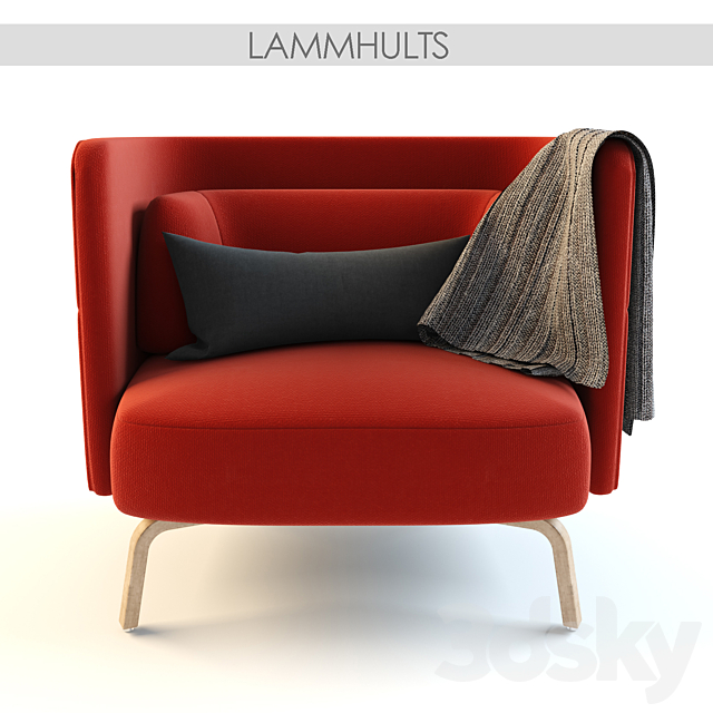 Lammhults_Portus_Easy_chaire 3DSMax File - thumbnail 1