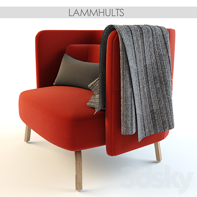 Lammhults_Portus_Easy_chaire 3DSMax File - thumbnail 2