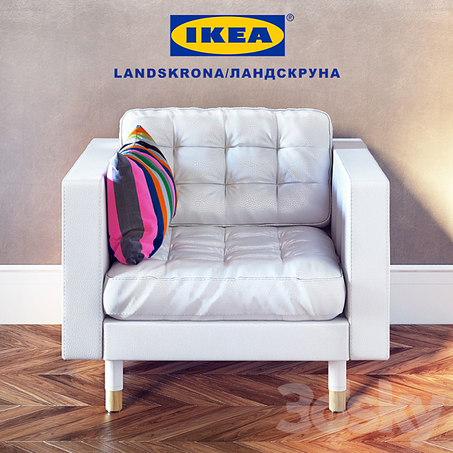 LANDSKRONA _ Landskrona ARMCHAIR _ chair 3DSMax File - thumbnail 2