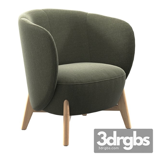 Lanzi La Redoute Armchair 3dsmax Download - thumbnail 1