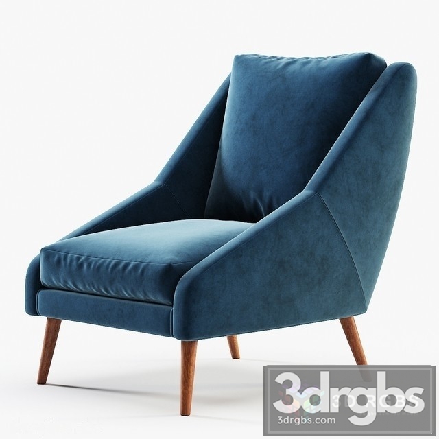 Larforma Obama Armchair 3dsmax Download - thumbnail 1