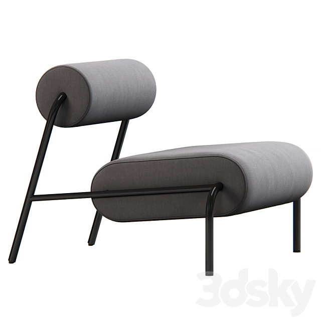 Lekima Lounge Chair by Zuiver 3DSMax File - thumbnail 2