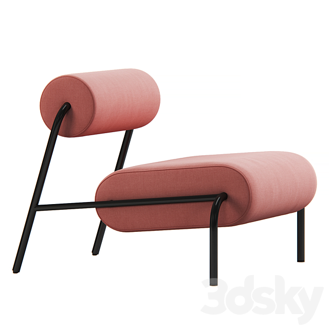 Lekima Lounge Chair by Zuiver 3DSMax File - thumbnail 5