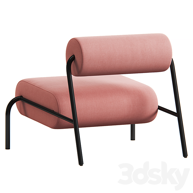 Lekima Lounge Chair by Zuiver 3DSMax File - thumbnail 6