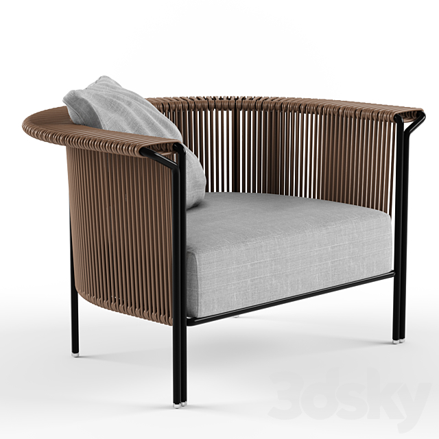 Lema alton armchair 3ds Max - thumbnail 1