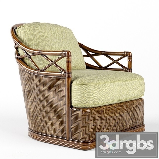 Lexington Diamond Cover Swivel Armchair 3dsmax Download - thumbnail 1