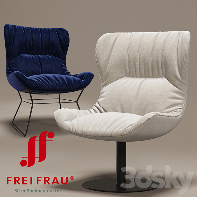 Leya wingback 3DS Max Model - thumbnail 3