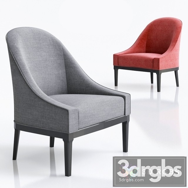 Liang Eimil Vegas Occasional Armchair 3dsmax Download - thumbnail 1