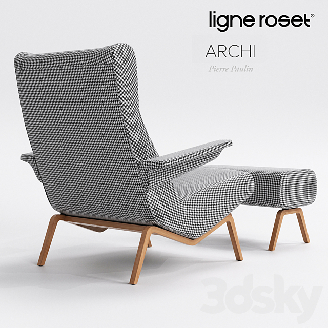 Ligne Roset ARCHI 3DS Max Model - thumbnail 2