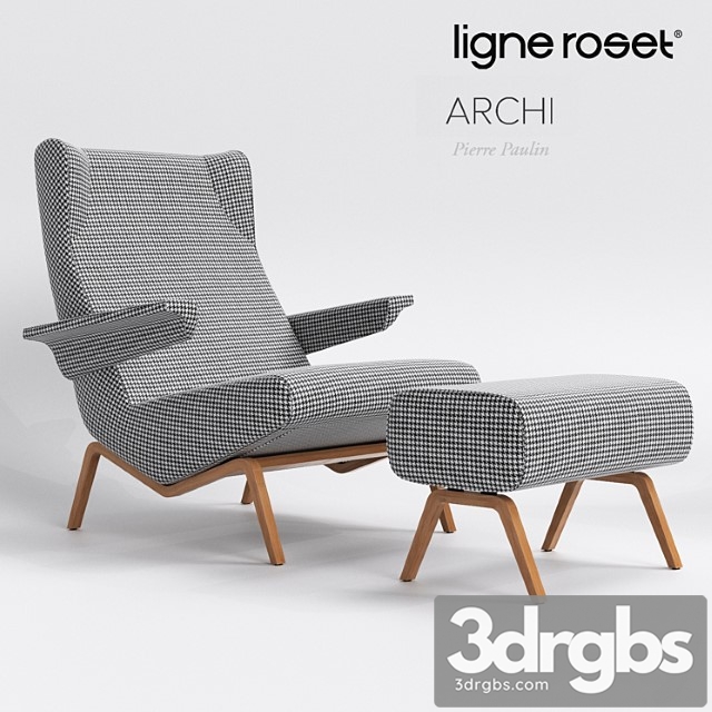 Ligne Roset Archi 3dsmax Download - thumbnail 1