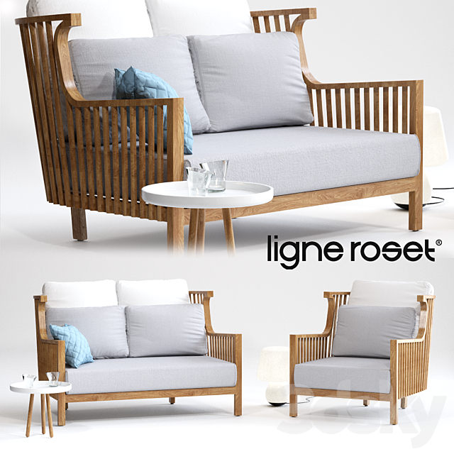 Ligne Roset ELIZABETH TECK 3DSMax File - thumbnail 1