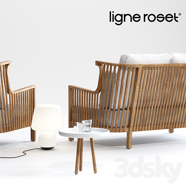 Ligne Roset ELIZABETH TECK 3DSMax File - thumbnail 3