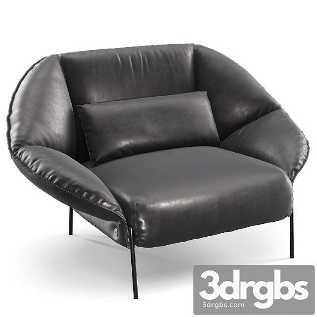 Ligne-roset paipaï chair 3dsmax Download - thumbnail 1