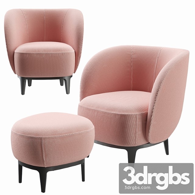 Ligne Roset Soufflot 3dsmax Download - thumbnail 1